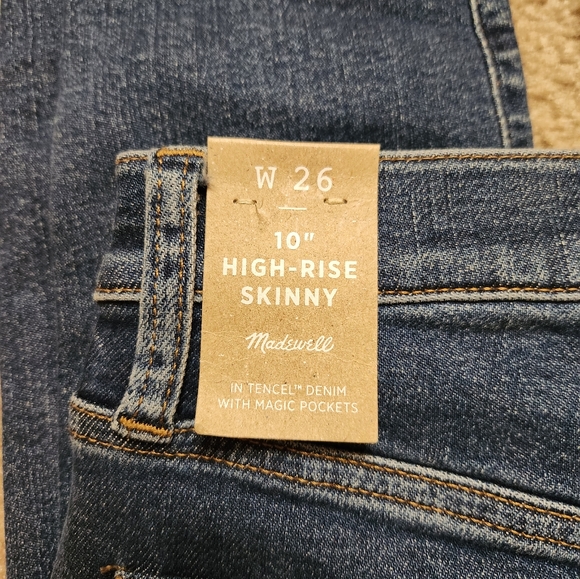 Madewell 10" High Rise Skinny - Picture 4 of 7
